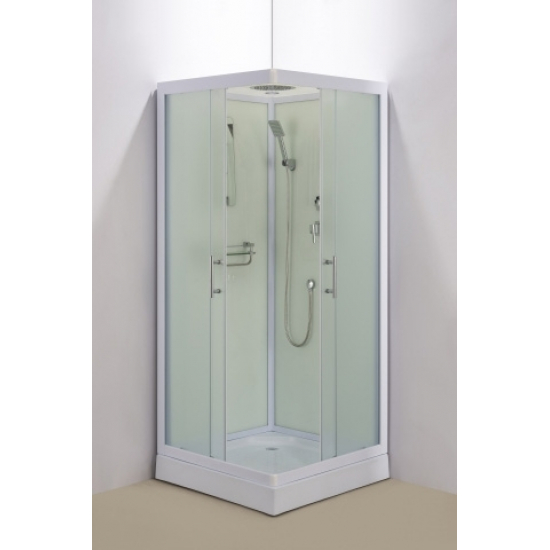 Душевая кабина ВОДНЫЙ МИР ВМ-3006 90x90x215 стекло матовое