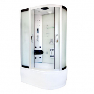 Душевая кабина ВОДНЫЙ МИР ВМ-319 L 120x85x215 стекло матовое левая