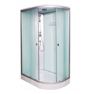 Душевая кабина ВОДНЫЙ МИР ВМ-877 L 120x80x215  стекло матовое левая