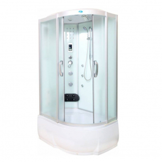 Душевая кабина ВОДНЫЙ МИР ВМ-8801 L 110x80x215  стекло матовое левая