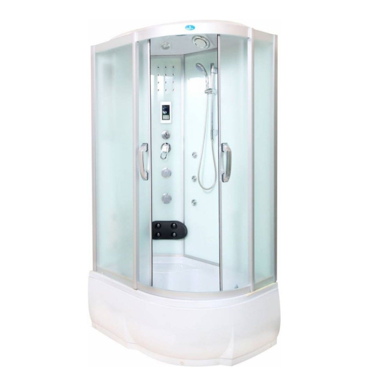 Душевая кабина ВОДНЫЙ МИР ВМ-8801 L 110x80x215  стекло матовое левая