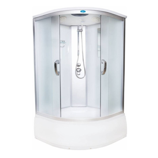 Душевая кабина ВОДНЫЙ МИР ВМ-8811 100x100x215 стекло матовое