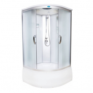 Душевая кабина ВОДНЫЙ МИР ВМ-8811E 90x90x215 стекло матовое