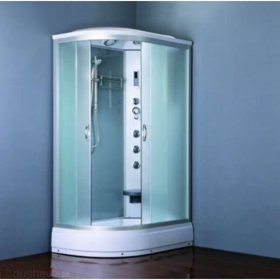 Душевая кабина ВОДНЫЙ МИР ВМ-8814 R 120x80x215  стекло матовое правая