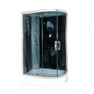 Душевая кабина ВОДНЫЙ МИР ВМ-8824 L 120x80x215  стекло тонированное левая