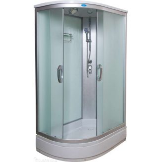 Душевая кабина ВОДНЫЙ МИР ВМ-8824 R 120x80x215  стекло матовое правая