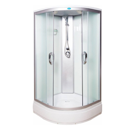 Душевая кабина ВОДНЫЙ МИР ВМ-8825 90x90x215 стекло матовое