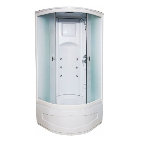 Душевая кабина ВОДНЫЙ МИР ВМ-999 90x90x215 стекло матовое