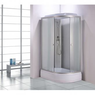 Душевая кабина ВОДНЫЙ МИР ВМ526 L 120x80x215  стекло матовое левая