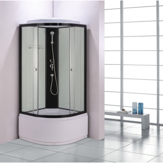 Душевая кабина ВОДНЫЙ МИР ВМ810 100x100x215 стекло прозрачное