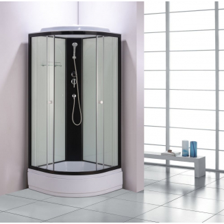 Душевая кабина ВОДНЫЙ МИР ВМ864 100x100x215 стекло прозрачное