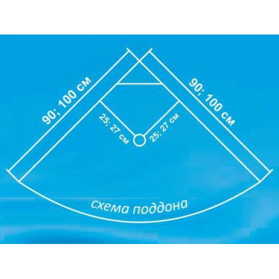 Душевая кабина ВОДНЫЙ МИР ВМ864 80x80x215 стекло прозрачное