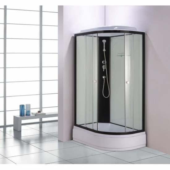 Душевая кабина ВОДНЫЙ МИР ВМ865 L 120x80x215  стекло прозрачное левая