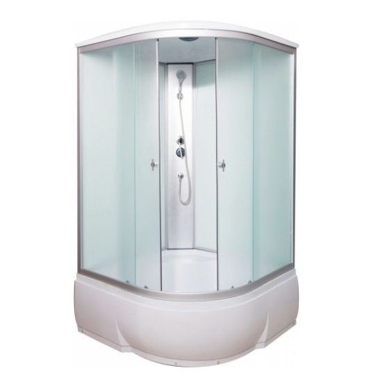 Душевая кабина ВОДНЫЙ МИР ВМ8819 120x120x215 стекло матовое