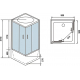 Душевая кабина WeltWasser WW500 Aller 904 90x90x217