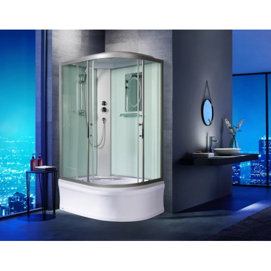 Душевая кабина WeltWasser WW500 Halle 1202 L 120x90x217 с высоким поддоном, с сиденьем