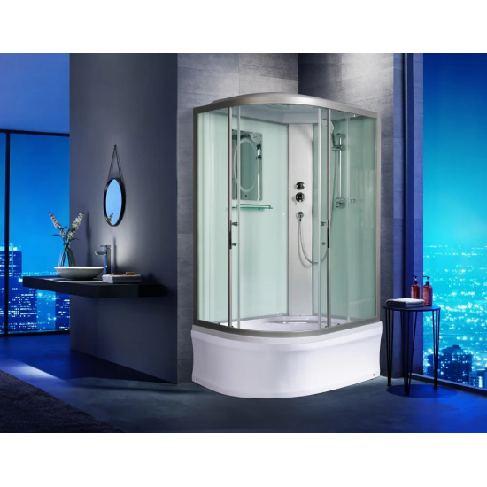 Душевая кабина WeltWasser WW500 Halle 1202 R 120x90x217 с высоким поддоном, с сиденьем