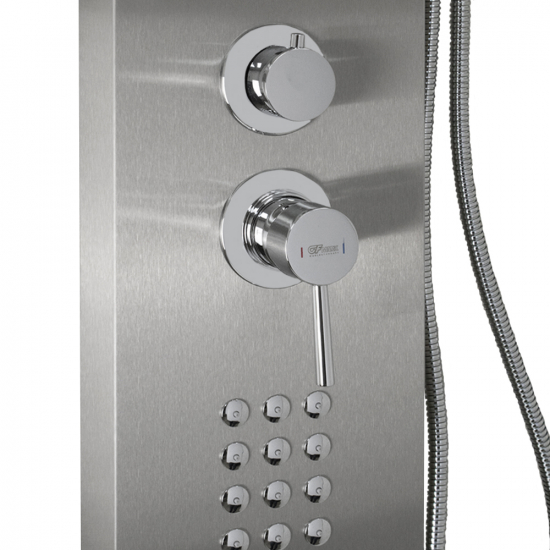 Душевая панель GFMARK 5501 нержавеющая сталь