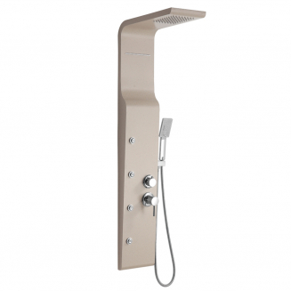 Душевая панель GFMARK 5507 бежевый нержавеющая сталь
