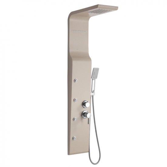Душевая панель GFMARK 5507 бежевый нержавеющая сталь