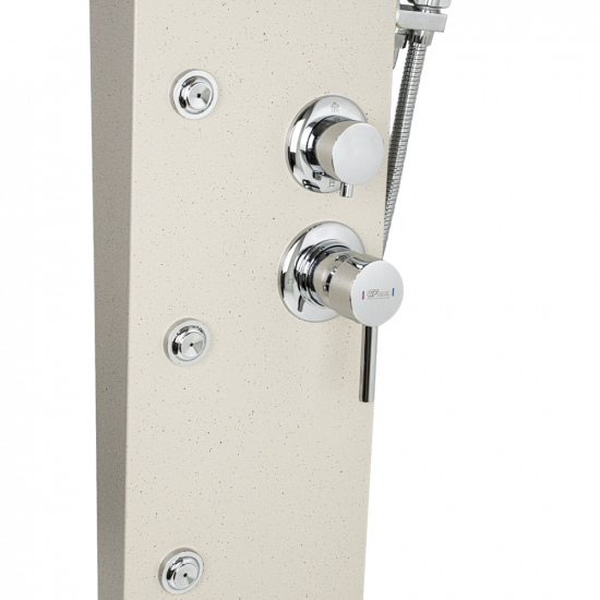 Душевая панель GFMARK 5507 бежевый нержавеющая сталь