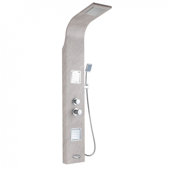 Душевая панель GFMARK 5514 кофе с молоком нержавеющая сталь