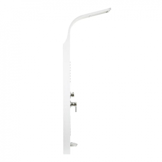 Душевая панель GFMARK 5515 белый нержавеющая сталь