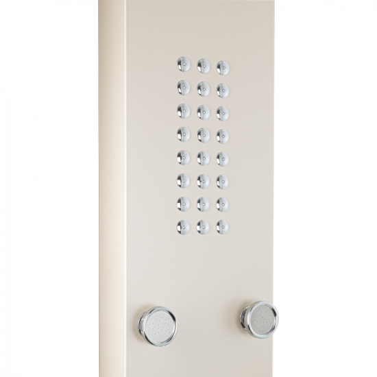 Душевая панель GFMARK 5516 бежевый нержавеющая сталь