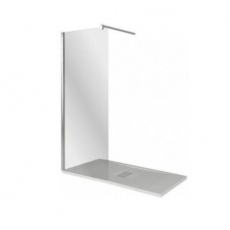 Душевая перегородка BAS Good door Walk in SP-100-C-CH 100x195 стекло прозрачное, профиль хром