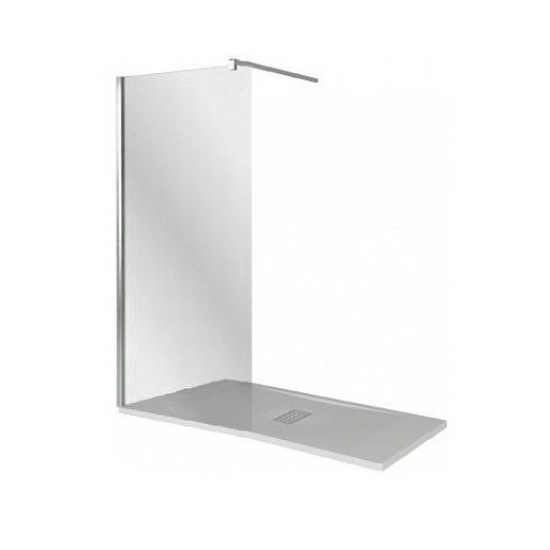 Душевая перегородка BAS Good door Walk in SP-130-C-CH 130x195 стекло прозрачное, профиль хром