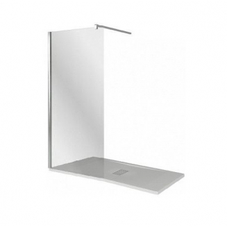 Душевая перегородка BAS Good door Walk in SP-140-C-CH 140x195 стекло прозрачное, профиль хром