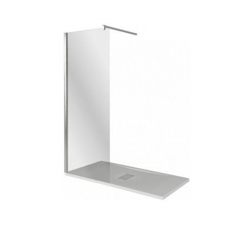 Душевая перегородка BAS Good door Walk in SP-90-C-CH 90x195 стекло прозрачное, профиль хром