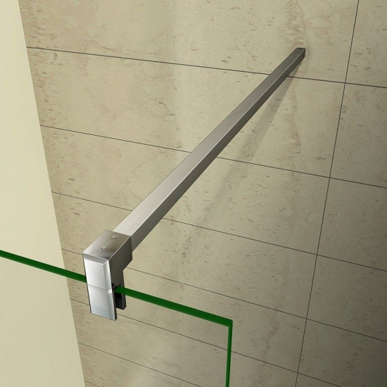 Душевая перегородка BAS Good door Walk in SP-90-C-CH 90x195 стекло прозрачное, профиль хром