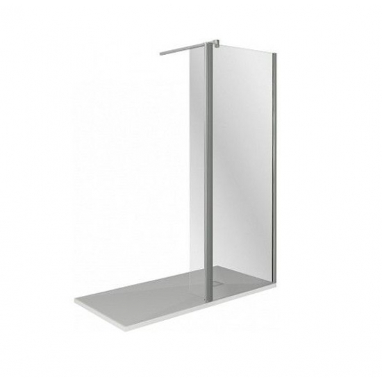 Душевая перегородка BAS Good door Walk in SP2-90-C-CH 90x195 стекло прозрачное, профиль хром