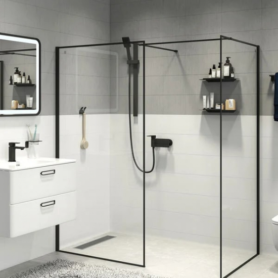 Душевая перегородка IDDIS Walk in Slide SLI8BS9i23 90x195