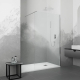 Душевая перегородка RGW Walk In WA-010 100x195 стекло прозрачное, профиль хром