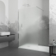 Душевая перегородка RGW Walk In WA-010 80x195 стекло матовое, профиль хром