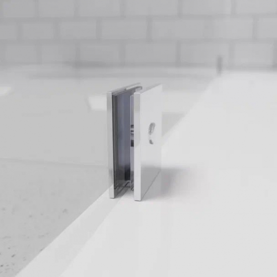 Душевая перегородка RGW Walk In WA-016 100x195 стекло прозрачное, профиль хром