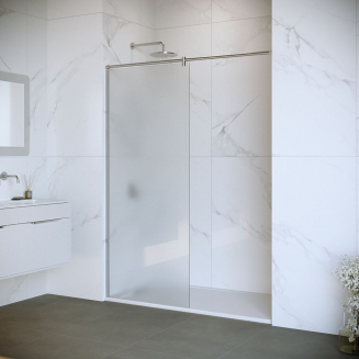 Душевая перегородка RGW Walk In WA-033 70x195 стекло матовое, профиль хром