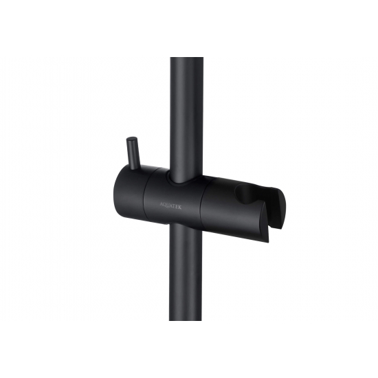 Душевая штанга AQUATEK Вега AQ2000MB матовая чёрная