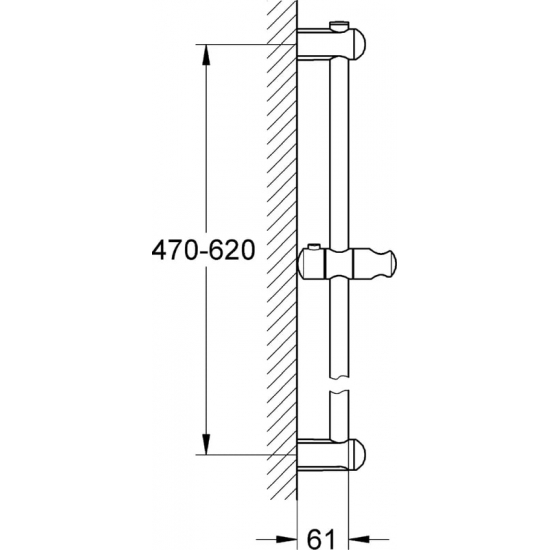 Душевая штанга GROHE Euphoria 27499000