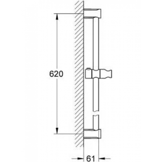 Душевая штанга GROHE Tempesta New Cosmopolitan 27521000