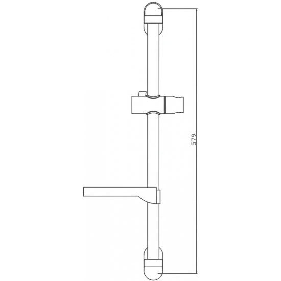 Душевая штанга HAIBA HB8007