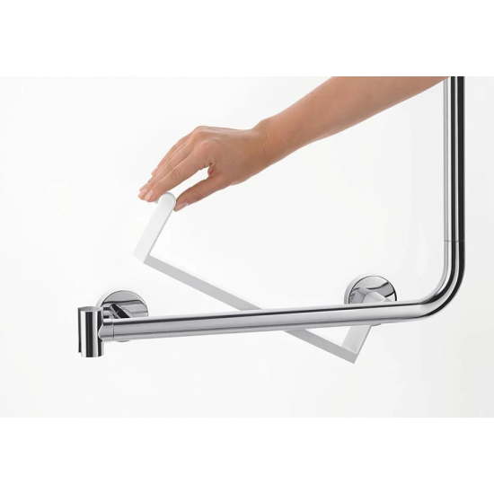 Душевая штанга HANSGROHE Unica 26404400 110 см, белый, хром