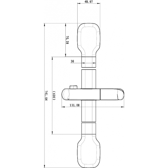 Душевая штанга LEMARK LM8078C хром