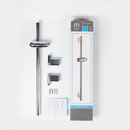 Душевая штанга MILARDO 0706700M17 хром
