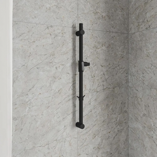 Душевая штанга MILARDO Ideal Spa ILS70B0M17 чёрная матовая