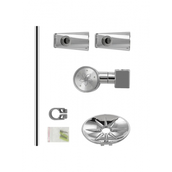 Душевая штанга RUSSIA MOSCOW 900 металлическая с мыльницей