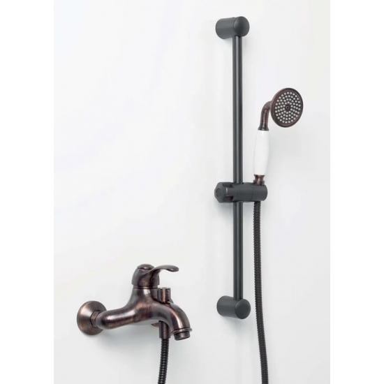 Душевая штанга WASSERKRAFT A049 тёмная бронза