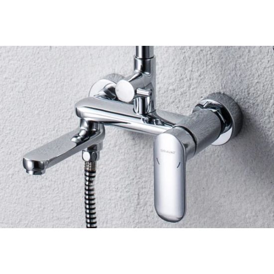 Душевая стойка BRAVAT Opal F6125183CP-A-RUS